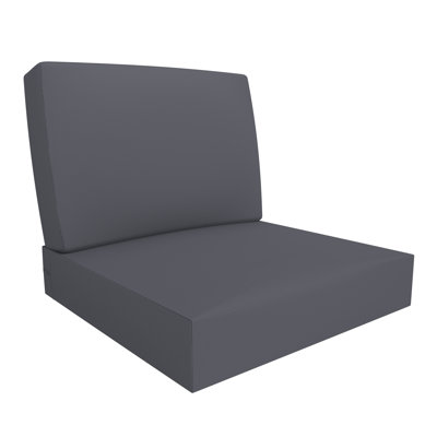 Covers&All Outdoor 5" Seat / Back Cushion With Highly Durable Cover Rite Fabric