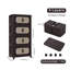 Armoire de rangement latérale large et pliante-118492344