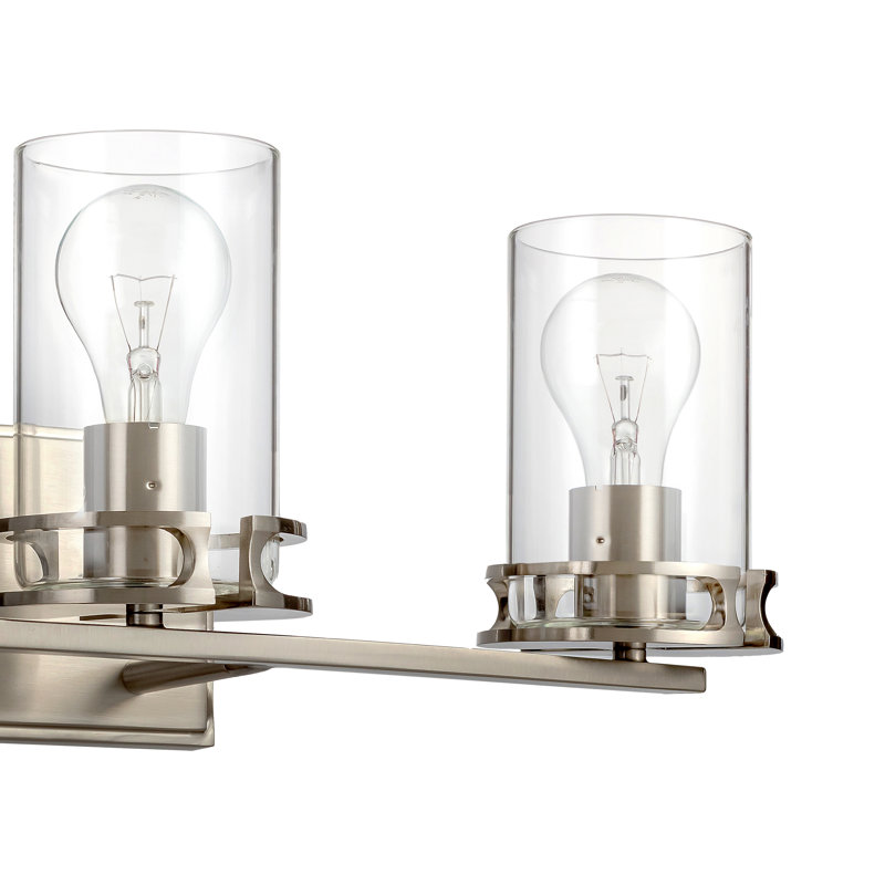 Ahmier 3 - Light Dimmable Vanity Light, Brushed Nickel