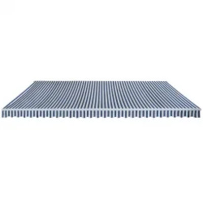 Dakota Fields 350cm W x 250cm D Polyester Anthracite Cover Retractable Patio Awning