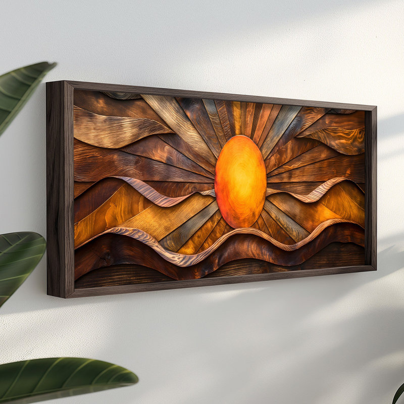 Elegant Decorative Framed MDF Painting, 47.2 x 15.7 x 0.1 inches | 100% MDF with 3 mm Thickness, 100% Spruce Frame | UV Printed Artwork, Perfect for Living Room, Bedroom, or Office Decor, Stylish and Durable