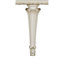 Console blanc perle et argent scintillant
