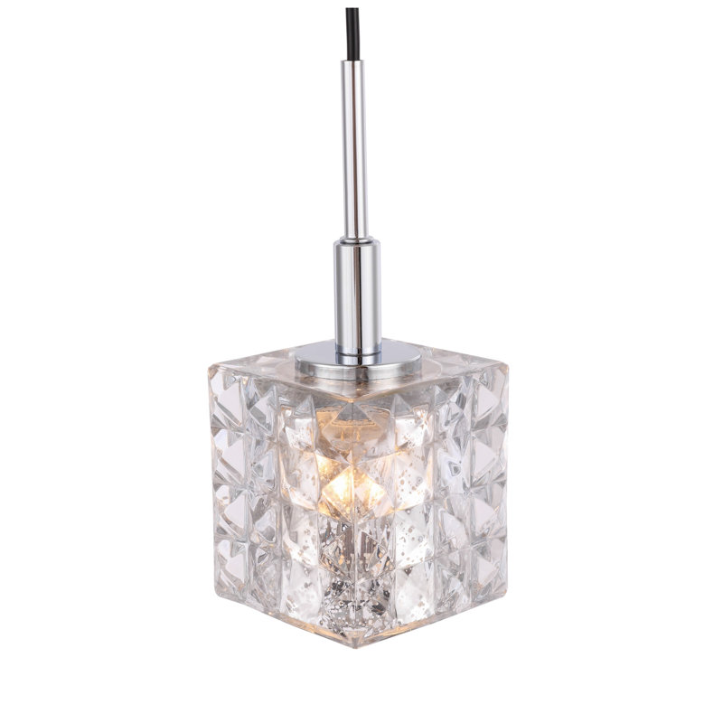 Herr 3 - Light Cluster Pendant, Mercury, Halogen, Chrome/Bronze
