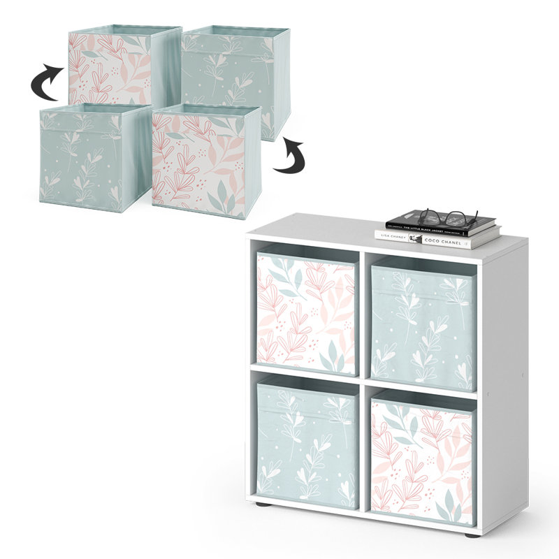 Emerich 72.6 cm H x 72 cm W Bookcase