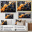 Or et galaxie noire - art mural Tachisme-1660143987-1660143988