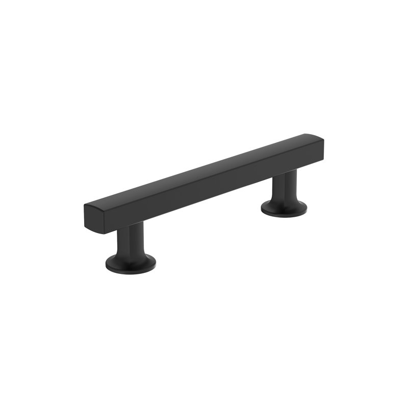 Everett Bar Pull, Matte Black, 3 3/4"
