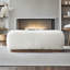Banc à boucles moderne et élégant de 47 po de style japonais Mundubbera