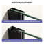Porte de douche néo-angulaire P 36 po x l 36 po x H 72 po Neo-Angle-129392708-118323058