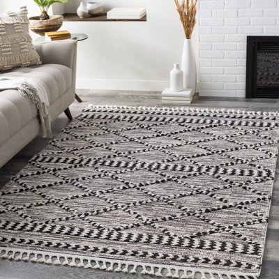 Tapis noir Claremore Southwestern