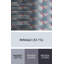 Tapis bleu/rouge à motifs-415387827