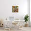 "Earth Tone" ovale, abstraction, art mural encadré flottant par Classic Collection-390847441-390847447