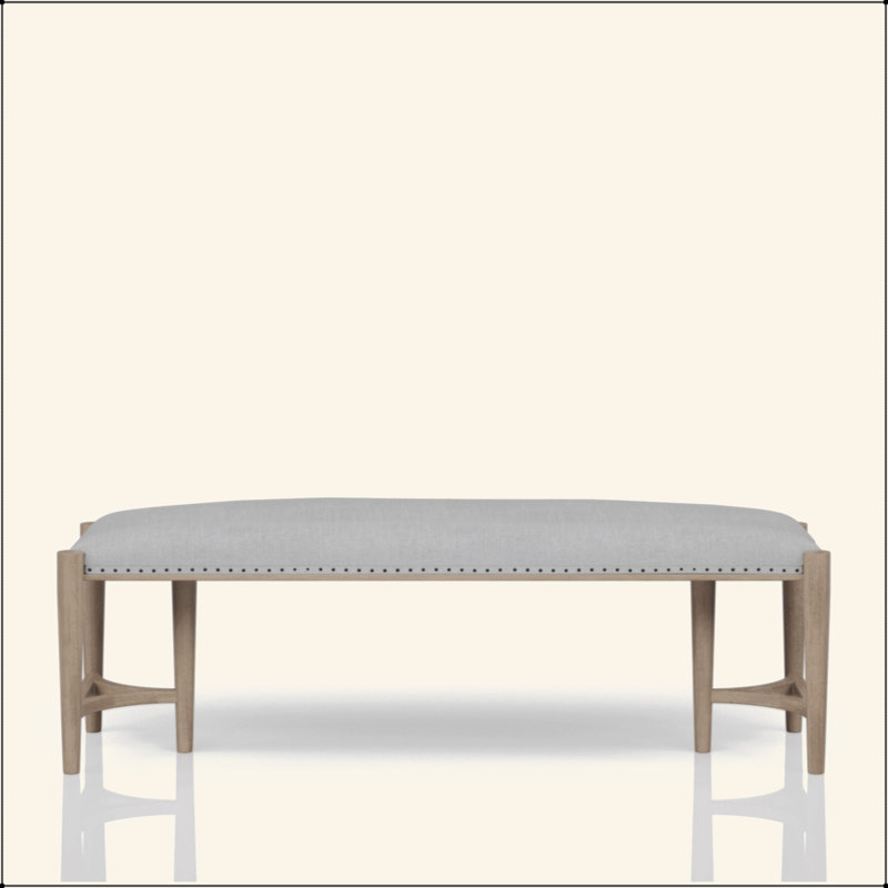 Banc couleur sable