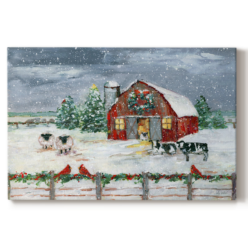 Hiver Homestead - Cavas enveloppés de galerie, 40 x 60