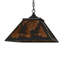 16" Square Tall Pines Pendant
