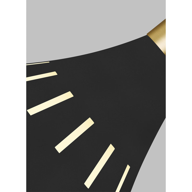 Joan 1 - Light Pendant, Black/Gold, Black/Gold