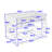 Bunk Bed with Shelving, Color-Changing Lights and Pegboard-149698613-149698602