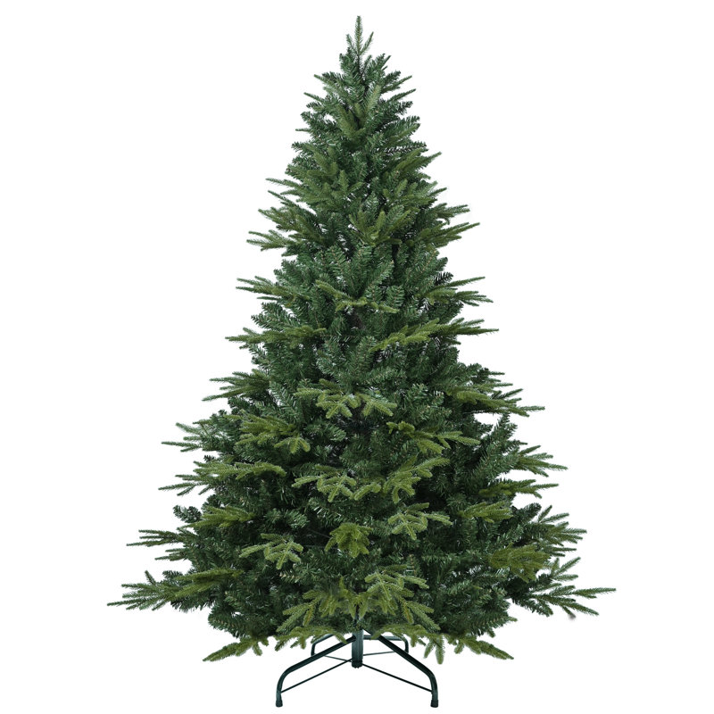 Arbre de Noël artificiel à charnière naturel non éclairé, 9"