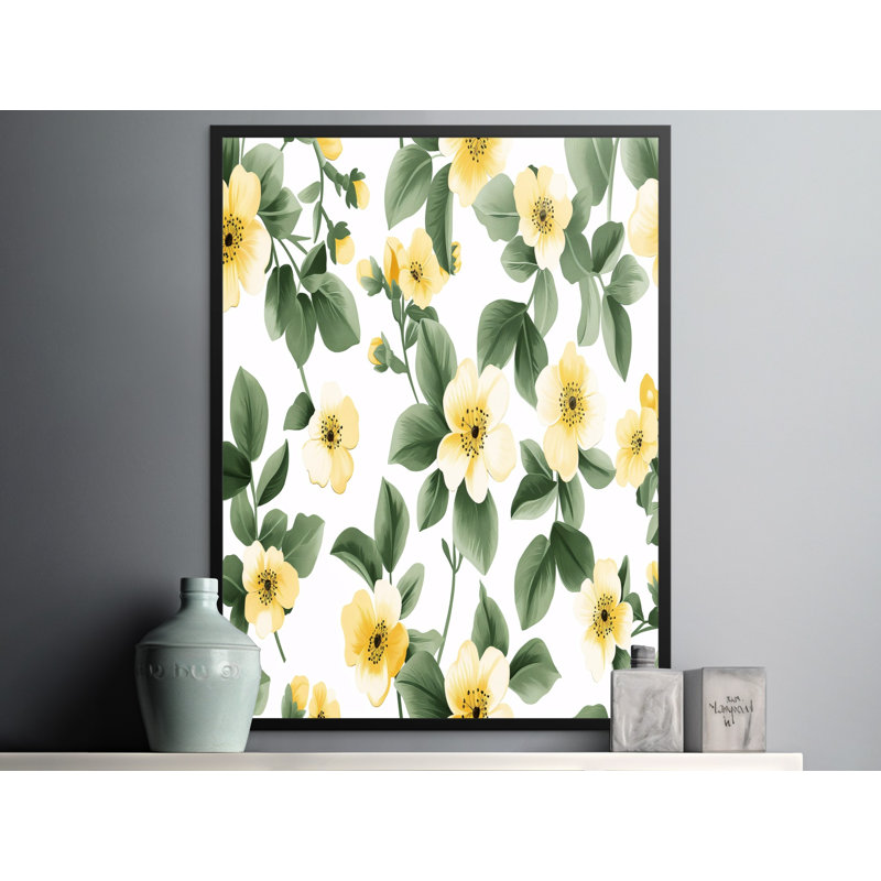 Floral Botanical Matte Poster, 16x20