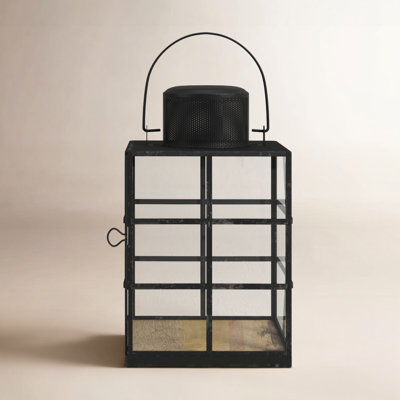 Glass Wall Lantern Candle Holder