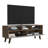 Durable TV Stand 2.0 With Three Open Shelves And Two Drawers, Ideal For Tvs Up To 52 Inches, Maximizing Storage And Style.-1867229595