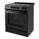Cosmo 30 In. Stellar Collection 5.0 Cu. Ft. Electric Range With 4 Burner Glass Cooktop And Convection Oven In Matte Black
