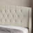 Rissie Gorgeous Upholstered Bed With 2 Nightstands In Linen-704555111-704555108