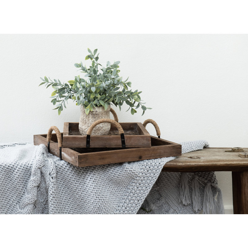 Alwayne Bamboo Decorative Tray