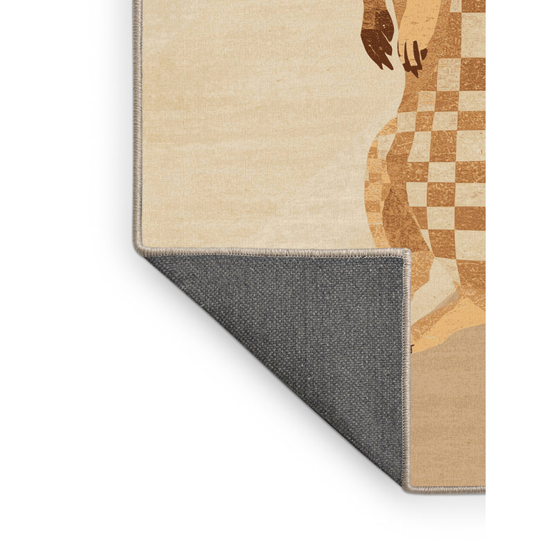 Tapis moelleux moelleux décontracté Freshford, 6 X 9