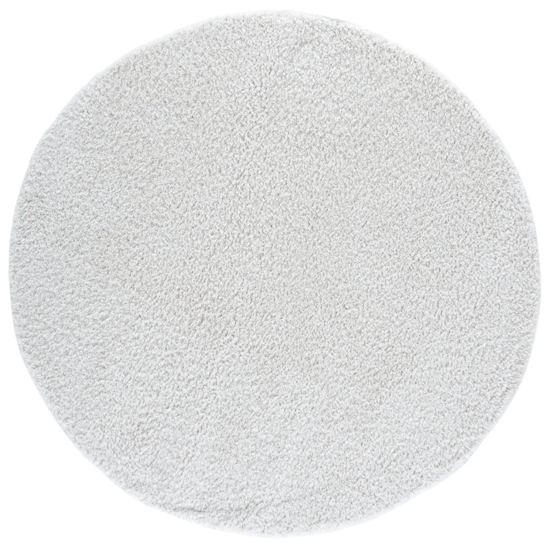 Atlantis Shag 100 Performance Solid Color Rug, 6'-7" X 6'-7" Round