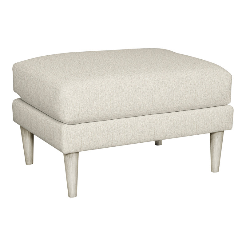 Repose-pieds Thea, Chenille Crypton® neige Nomad, Wrenn
