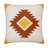 Cotton Geometric Throw Pillow