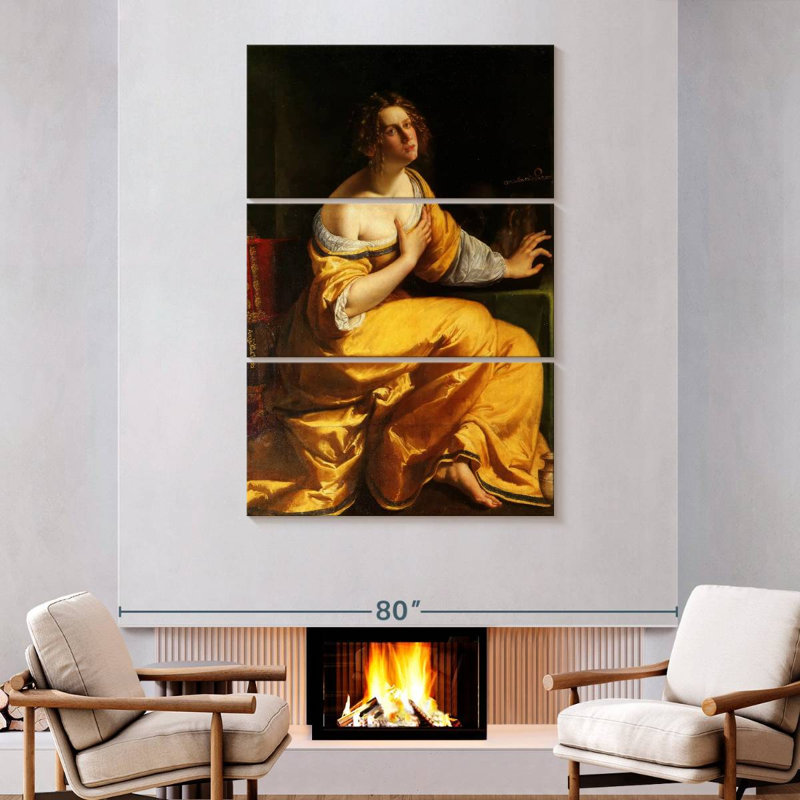 Adella Mary Magdalene 1620, H 74 po x l 48 po