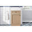 Meuble-lavabo 18,5 po avec lavabo en résine et armoire de porte