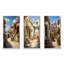 "Espagne village andalou", 3 pièces sur toile-584322412-584322409