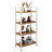 Iron Solid Wood Etagere Bookcase-1059322973-1059322962