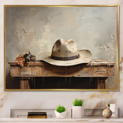 " Minimalism Cowboy Hat I "