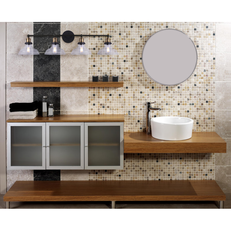 Ensemble de meuble-lavabo 4 lumières Aatreya