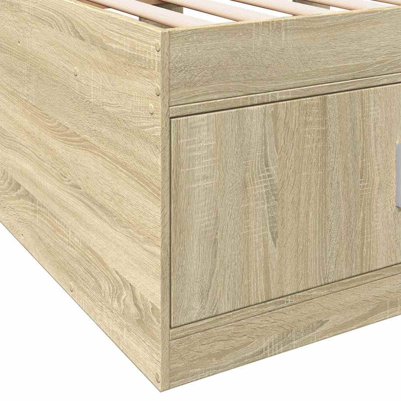 Bed Frame, Sonoma Oak