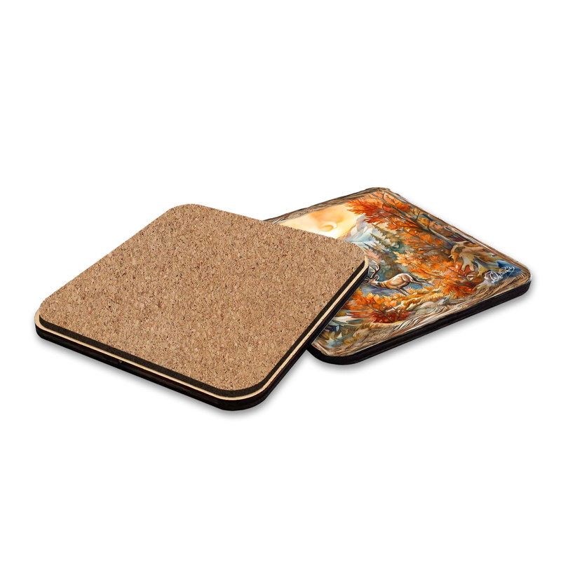 Ensemble de napperons et sous-verres Caribou