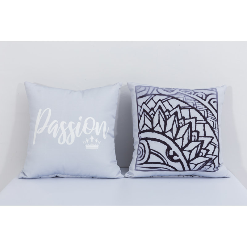 Allenville Indoor / Outdoor Square Cushion Cover