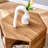 Hexagonal MDF Coffee Table, Characteristic Wood Grain Pattern Stickers, Multi-Hole Design To Give More Storage Space, Simple And Convenient Design Makes It Suitable For All Kinds Of Style Scenes.-745798672