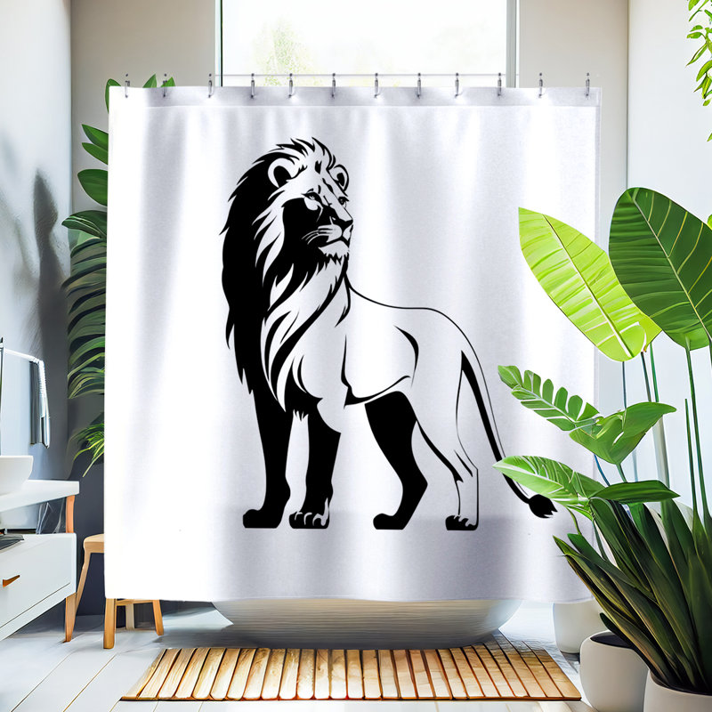 Rideau de douche Cranto Lion