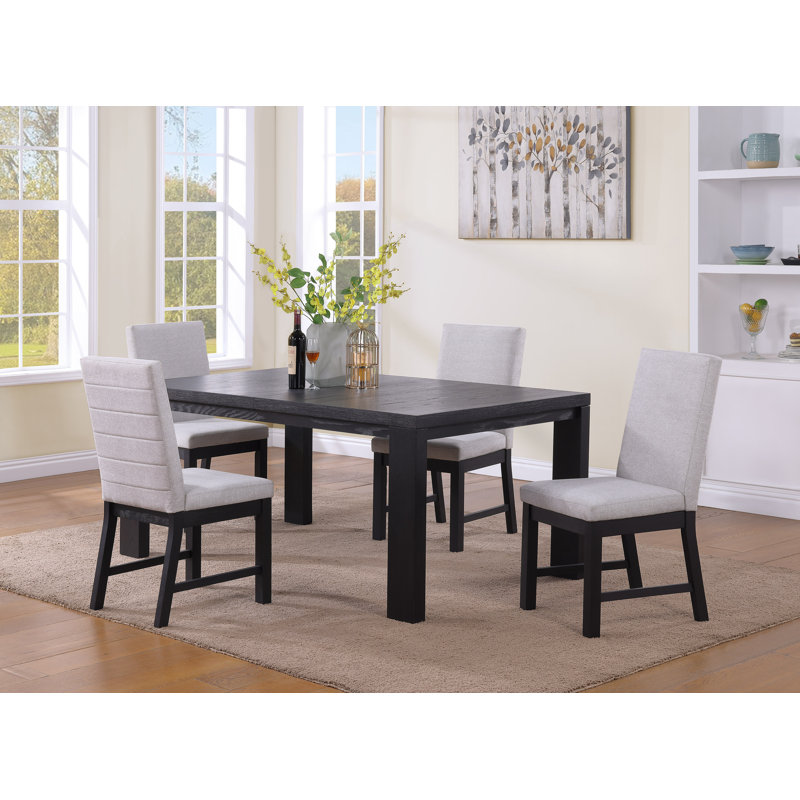 Evynn Four Leg Dining Set, 5