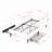 Upholstered Platform Bed Frame with Drawers-1371456723-1371456725