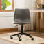 Chaise de bureau pivotante en faux cuir 360