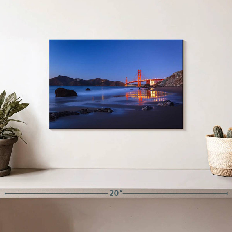 Lilie San Francisco Blue Hour, H 8 po x l 12 po