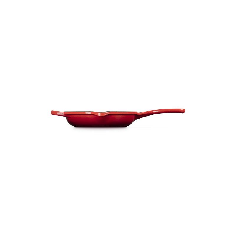 Le Creuset Enameled Cast Iron Skillet, Cerise, 6.33"