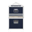 Lit double superposé en bois avec tente-340415297-340415298