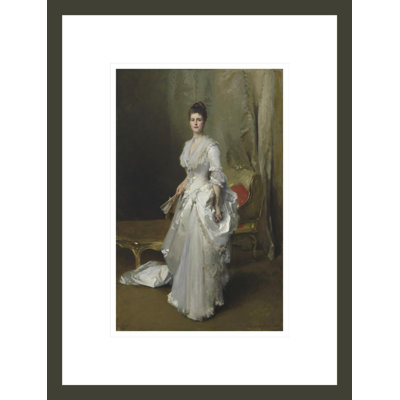 «Margaret Stuyvesant Rutherfurd White» par John Singer Sargent, impression giclée encadrée