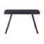 Glass Top Metal Base Writing Desk